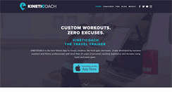 Desktop Screenshot of kineticoach.com