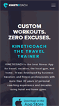 Mobile Screenshot of kineticoach.com